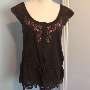 Anthropologie Free People Peasant Top